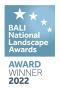 2 BALI Awards for Design Excellence and Domestic Garden Construction - National