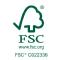 FSC® – Forest Stewardship Council® - FSC® licence code is FSC-C022336.