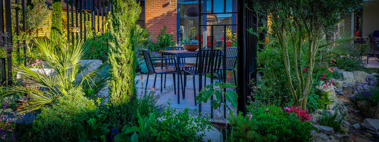 Adam Vetere Designed garden