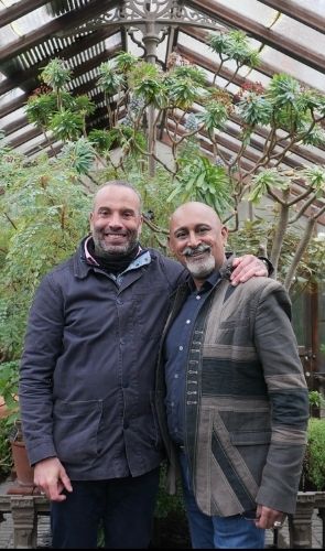 Pictured L-R Paul Foster and Manoj Malde