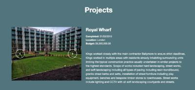 Kings Landscapes - Projects