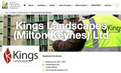  Kings Landscapes logo