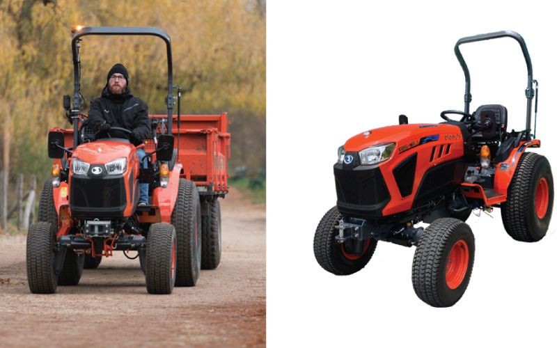 Kubota release compact electric tractor ahead of SALTEX British