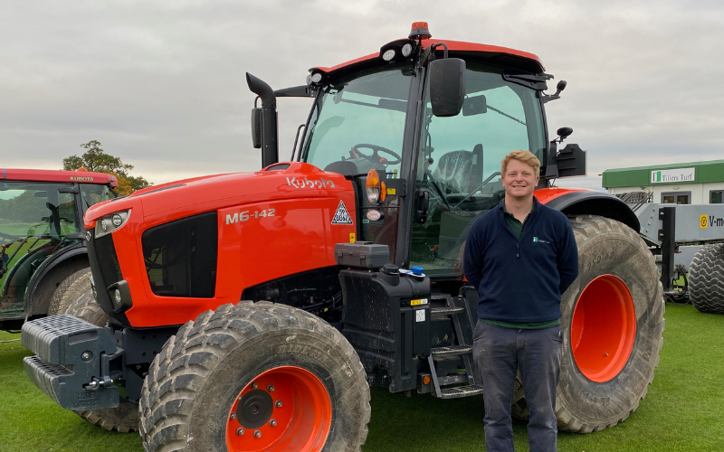 Tillers Turf invests in Kubota power British Association of Landscape