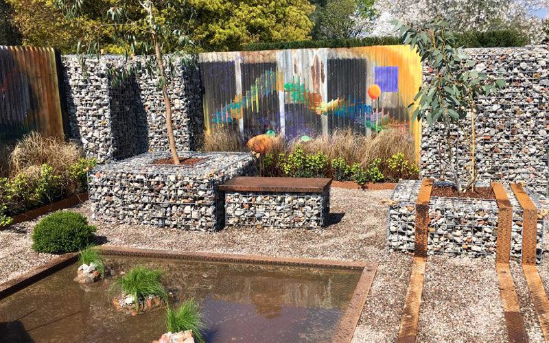 RHS Cardiff garden use MCM recycled materials - British Association of  Landscape Industries